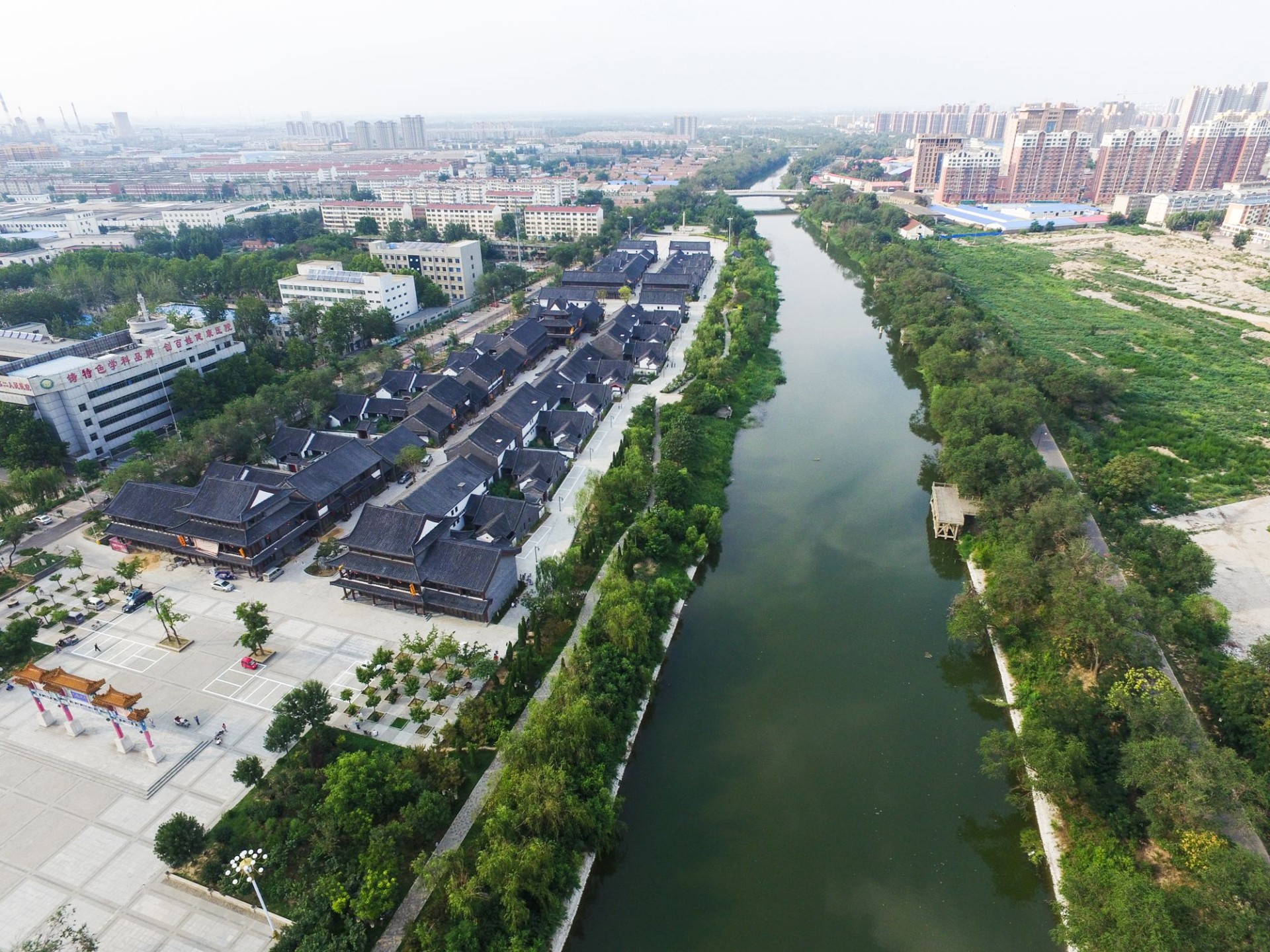 德州世界文化遗产南运河河道被整葺一新