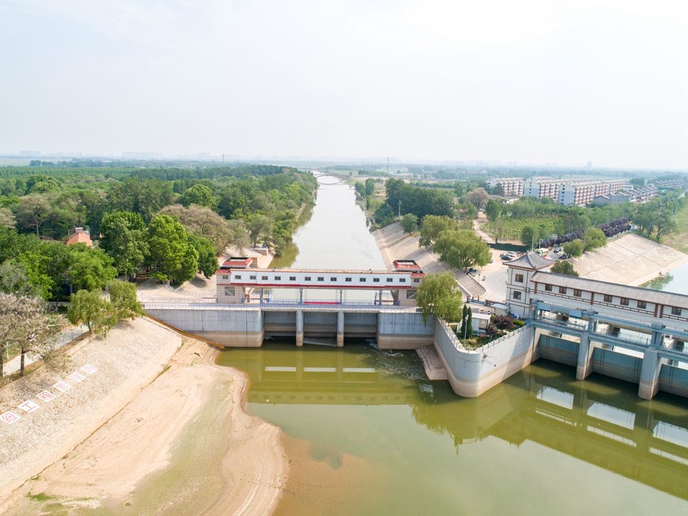 水润大运河醉美在德州京杭大运河百年来首次全线通水